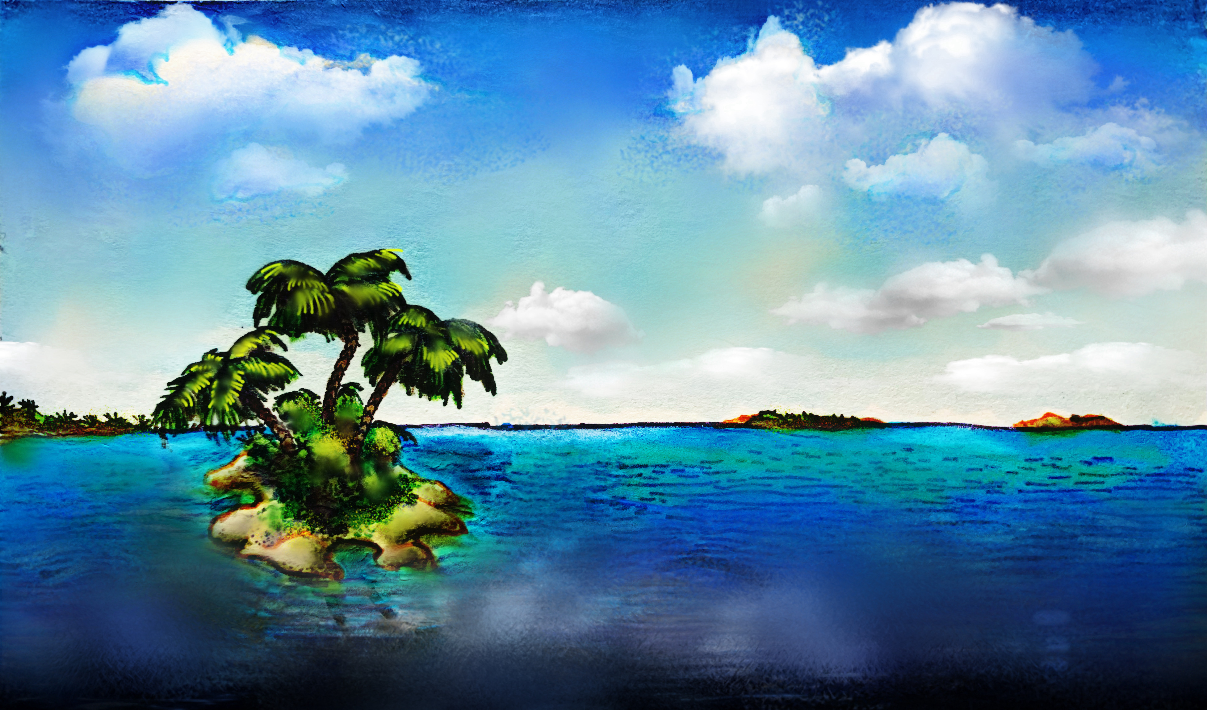 Bikini Atoll (SpongeBob Movie Style) by wilduda on DeviantArt