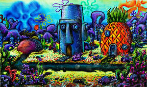 Conch Street (SpongeBob Movie Style)