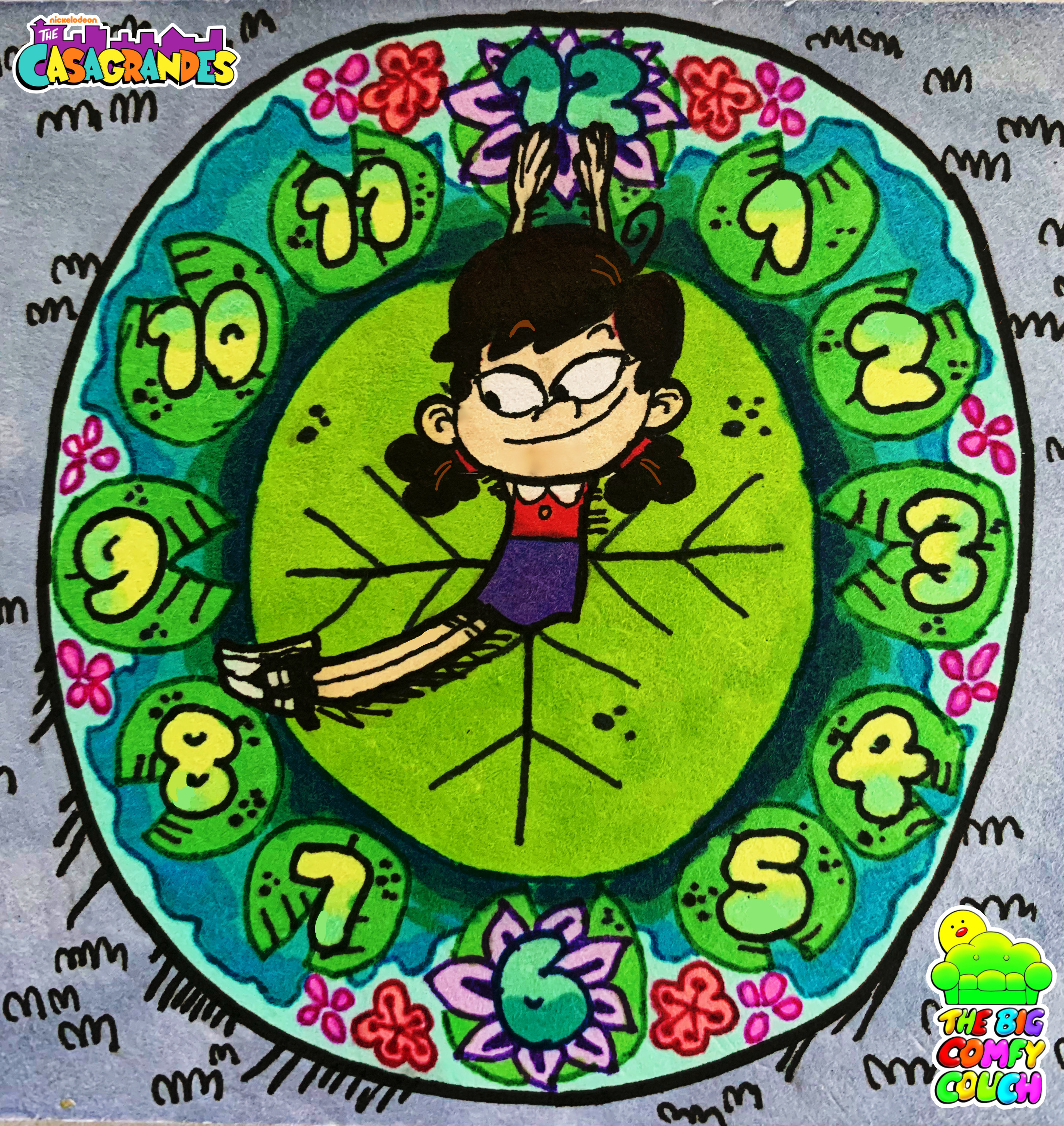 Adelaide Chang's Clock Rug Stretch by wilduda on DeviantArt
