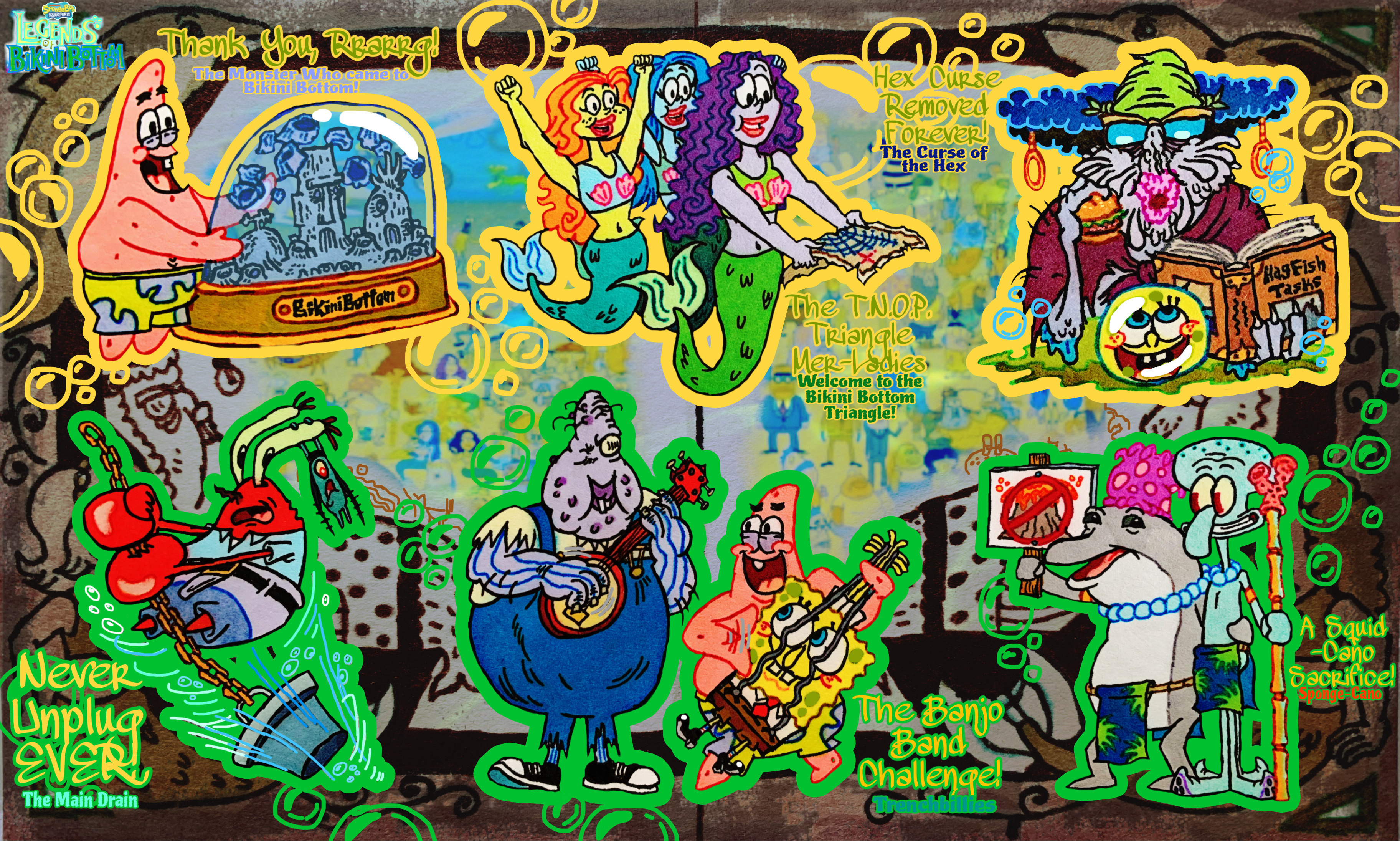 SB: Legends of Bikini Bottom Extra Stock Art by wilduda on DeviantArt