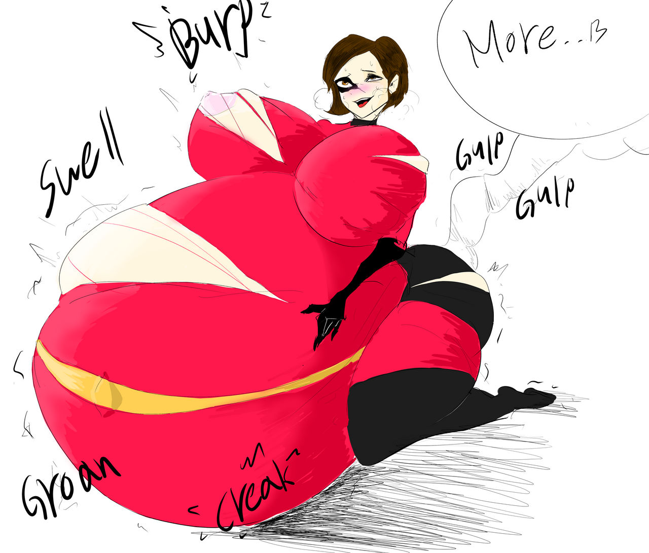 Elasticgirl Belly Inflation By Genbung On DeviantArt elasticgirl-belly-inflation-by-genbung-on-deviantart