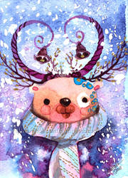 Holiday Card - Jingle Bear