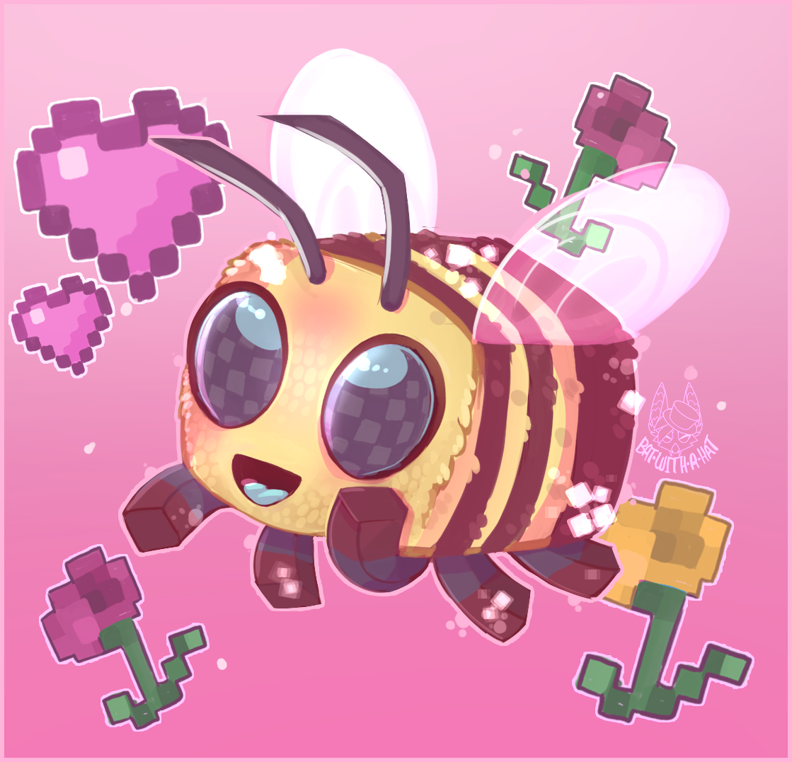 Minecraft Bee by BriarBat on DeviantArt