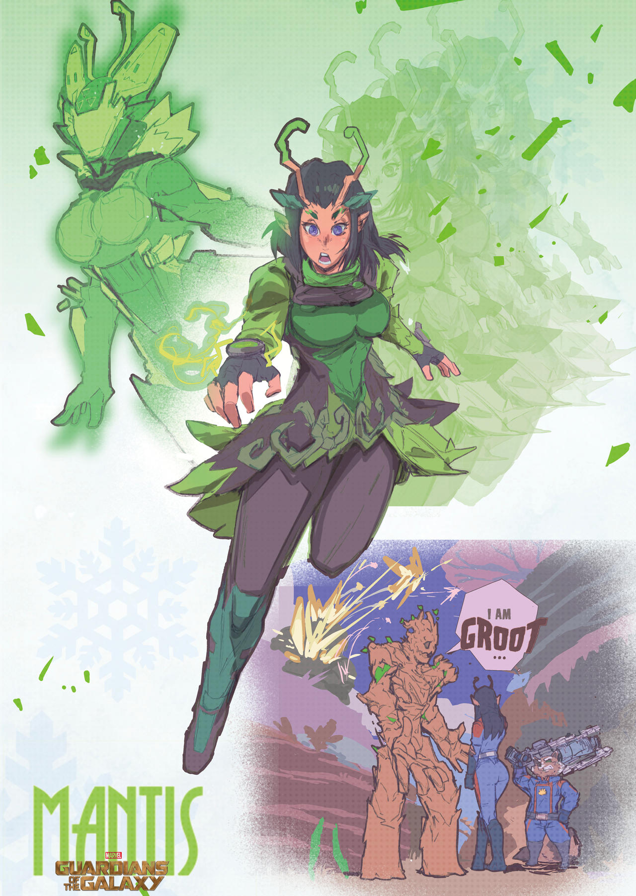 Mantis and Friends - Marvel Rivals by Rare7th on DeviantArt