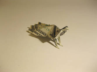 Peacock Money Origami