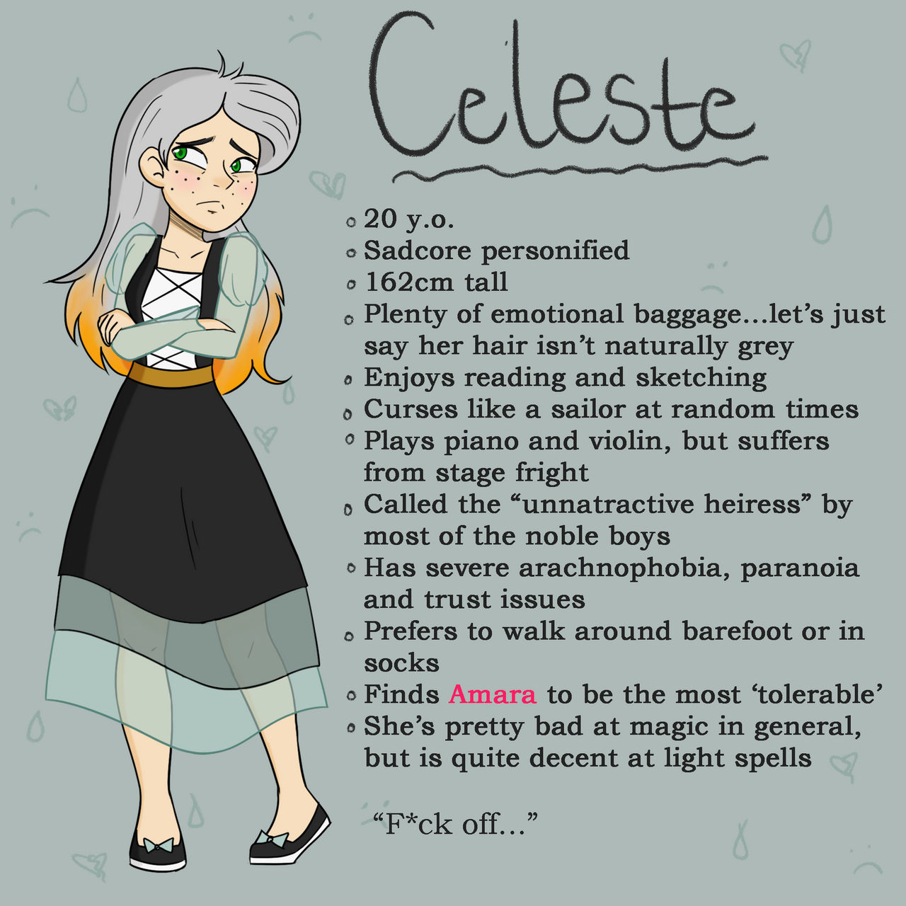 CELESTE bio by Kenny2002 on DeviantArt