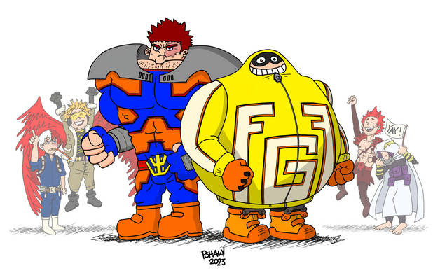 Happy Birthday to Endeavor and Fat Gum!