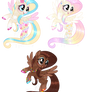 Recolored Fluttershy Adopts/CLOSED