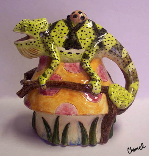 Chameleon Tea Pot