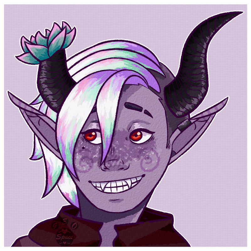 Commission | Headshot Cell Shading by Geo-Space on DeviantArt