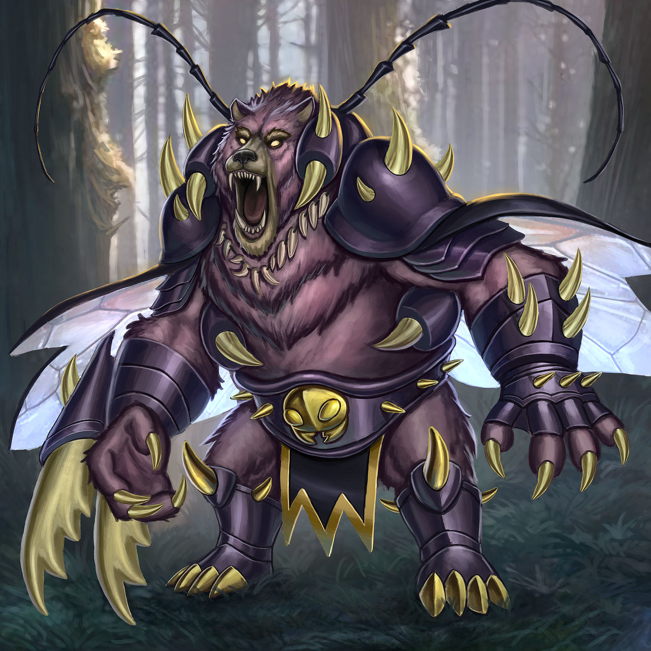 Insectoid Deviantart Insectoid Bear by PhilOakman on DeviantArt