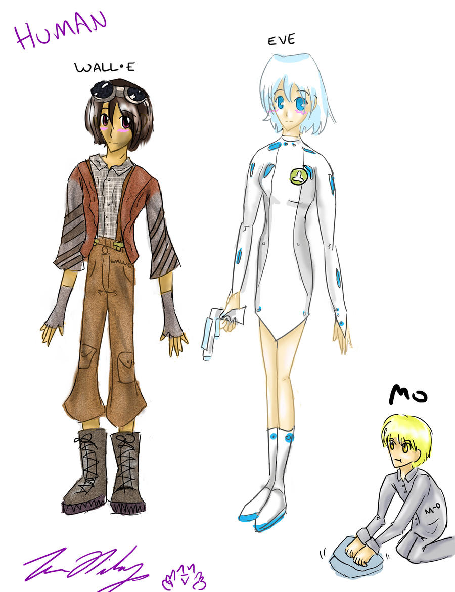 Walle Characters Humanified By Thereza13 On Deviantart Walle Characters Humanified By Thereza13 On Deviantart