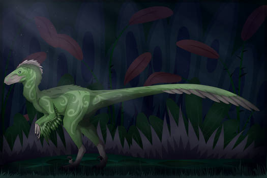 Green Swirled Raptor (request)
