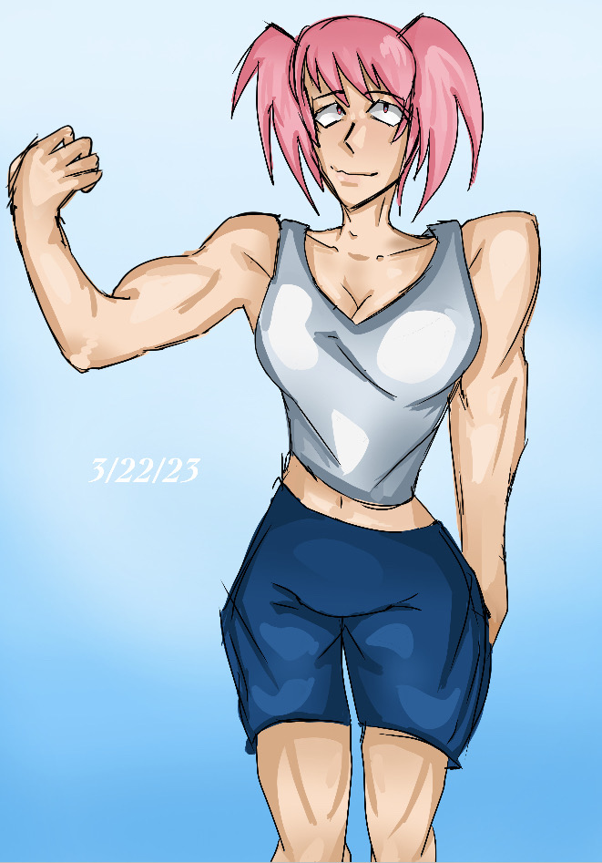 buff grl!!! by mindstation5 on DeviantArt