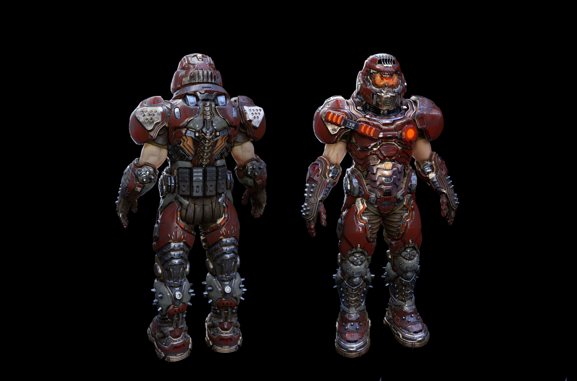 DoomSlayer by EasyBreathy on DeviantArt