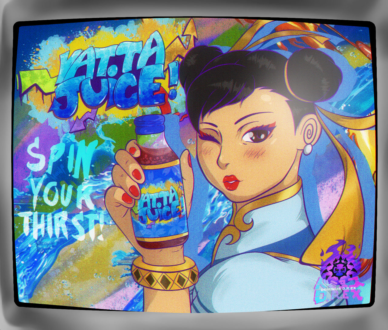 Chun-Li's Yatta Juice! by DominusDREX on DeviantArt