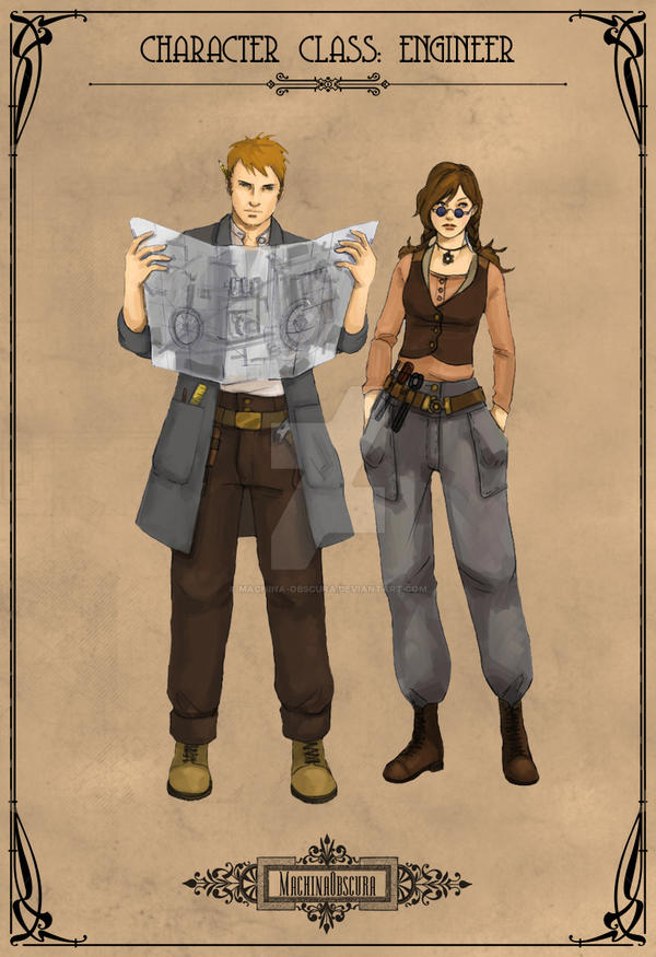 Character Class: Engineer by Machina-Obscura on DeviantArt
