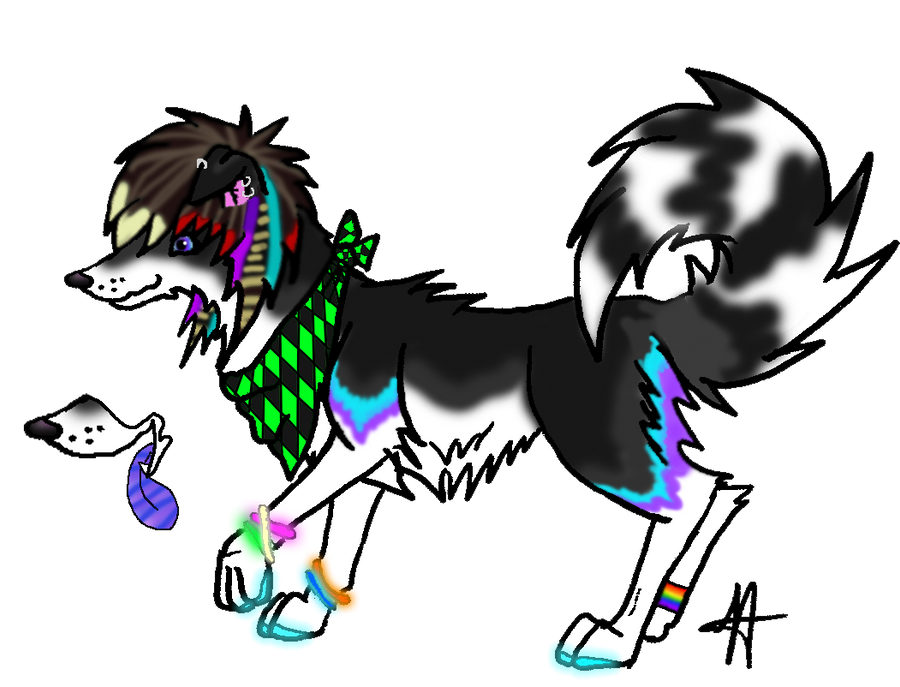 Man Rave Dog Rave dog by ScarsAndStories on DeviantArt