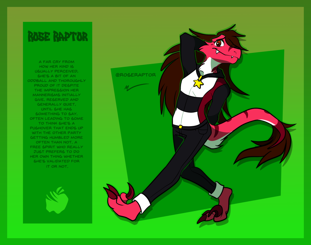 Rose Raptor Rose Raptor by RoseRaptor on DeviantArt