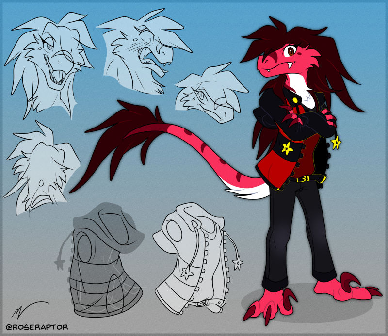 Rose Raptor Hmph! by RoseRaptor on DeviantArt