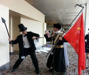 Otakon 2015: Soviet Russia vs. Abraham Lincoln???