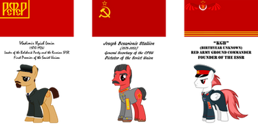 MLP: Communism Through the Ages
