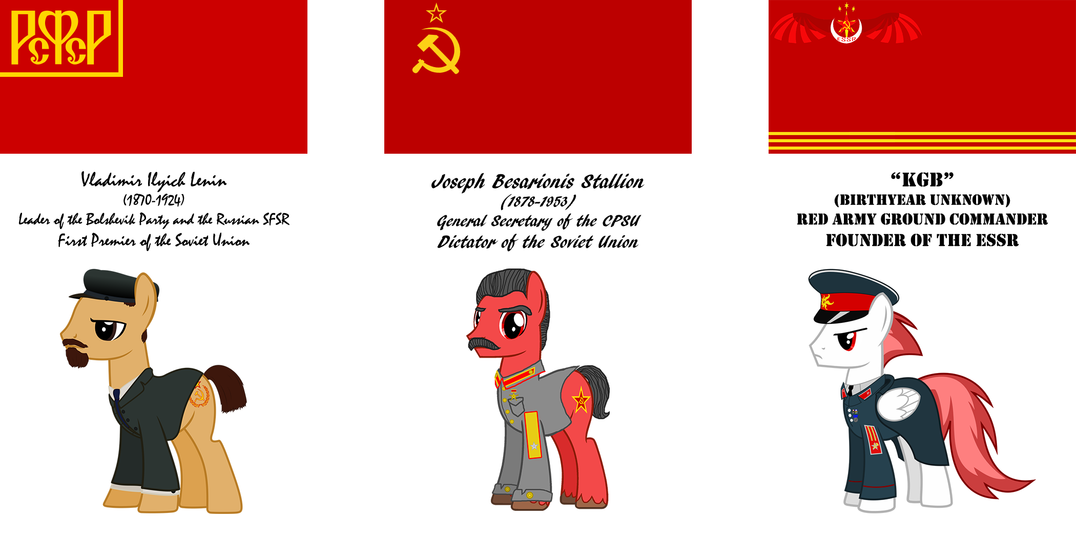 MLP: Communism Through the Ages