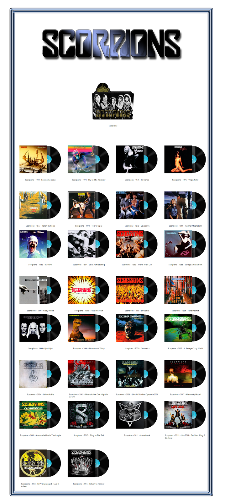 Scorpions Discography Icons ICO PNG by AlbumArtIcons on DeviantArt