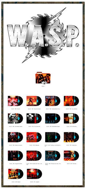 W.A.S.P. Discography Icons ICO PNG