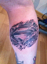 Superman Tattoo