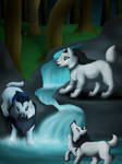 At the Waterfall: Activity by SilentFox-6
