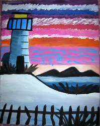 Lighthouse Painting