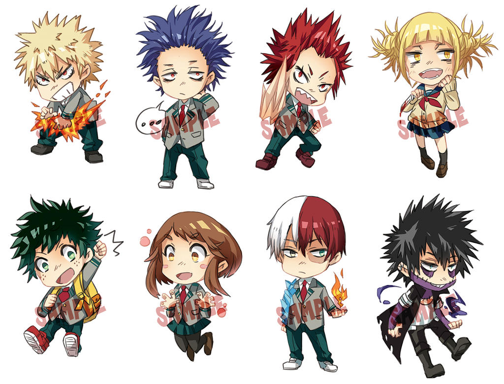 Mha Keychains MHA - keychains by Netamix on DeviantArt