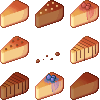 Cheesecake Icons