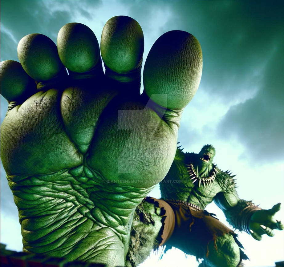 Giant Rouge Stomp Giant stomp by GiantBehemoth on DeviantArt