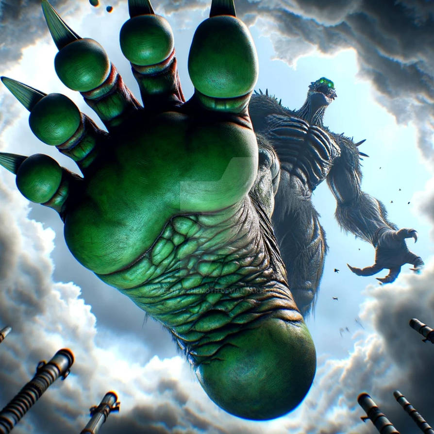 Giant Rouge Stomp Colossal Stomp by GiantBehemoth on DeviantArt