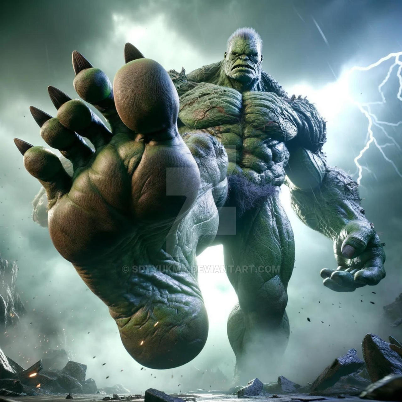 Stomp by Giant by sdtyukmv on DeviantArt
