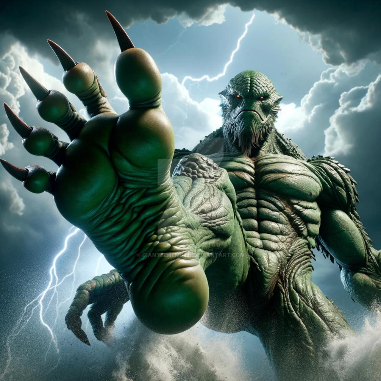 Monster POV Foot Stomp by GiantBehemoth on DeviantArt