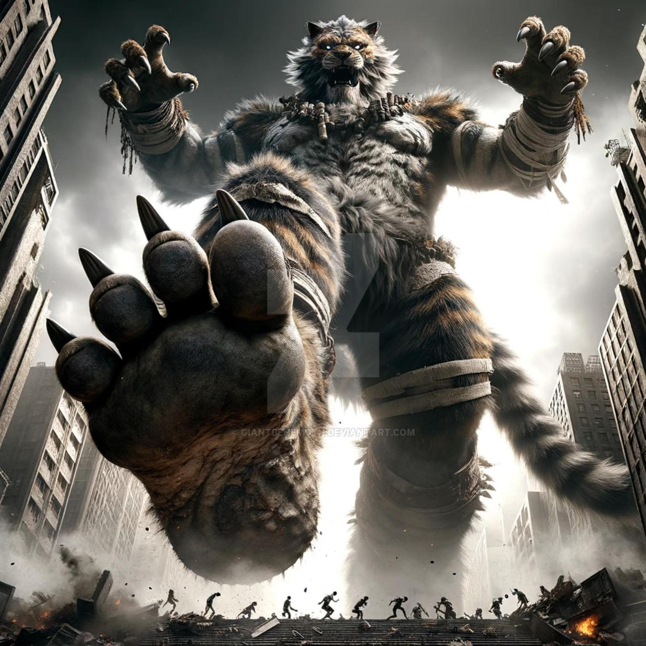 Macro Tiger Rampage by GiantBehemoth on DeviantArt