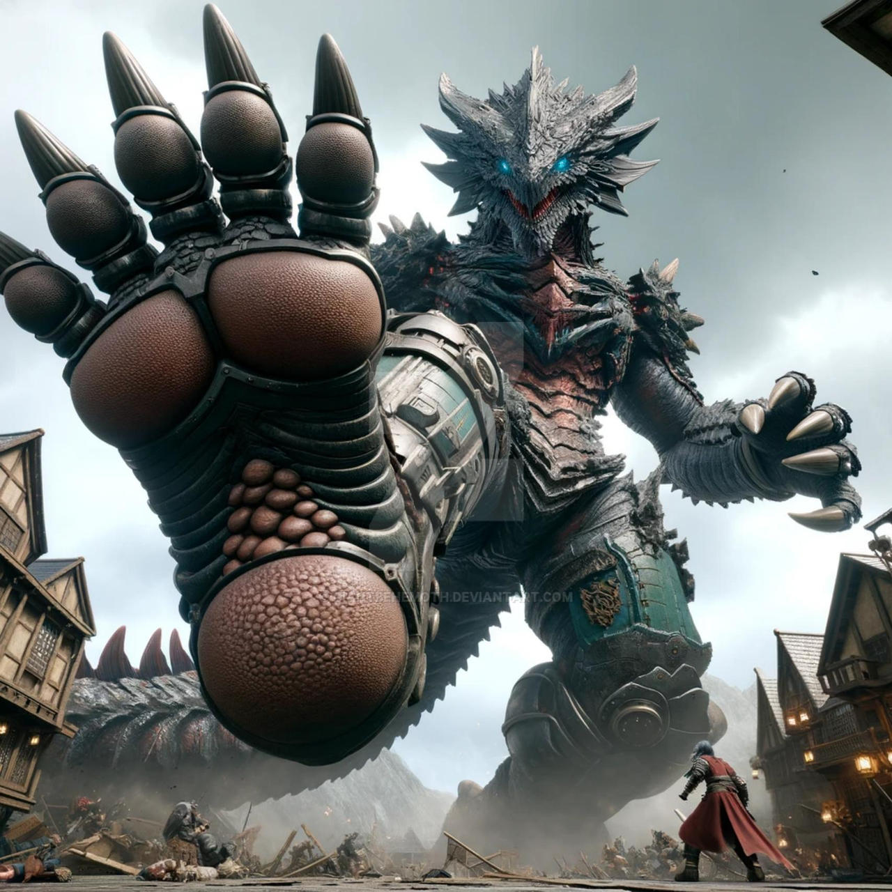 Dragon's Rampage by GiantBehemoth on DeviantArt