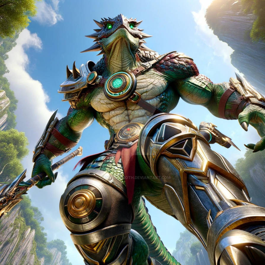 Lizard Guard by GiantBehemoth on DeviantArt