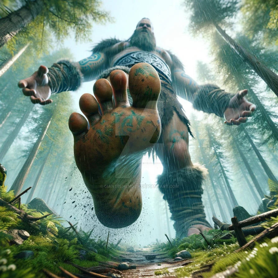 Giant Rouge Stomp Giant POV Stomp by GiantBehemoth on DeviantArt