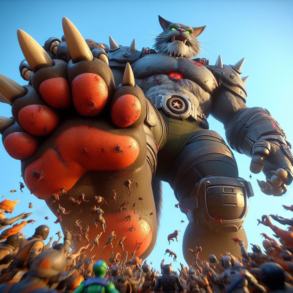 Cat Stomp by GiantBehemoth on DeviantArt