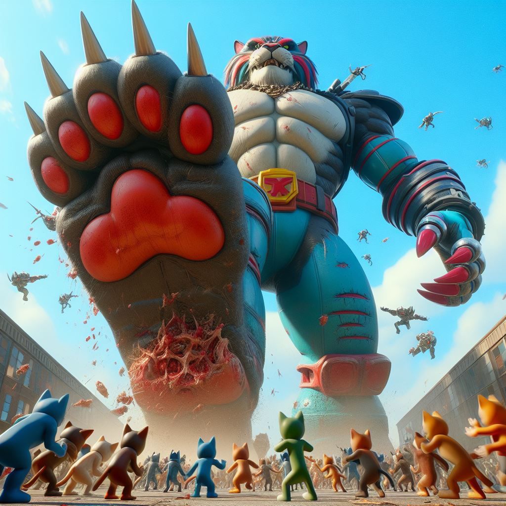 Cat Stomp by GiantBehemoth on DeviantArt