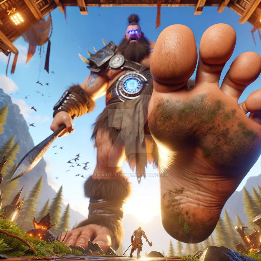 Giant Rouge Stomp Giant Stomp by GiantBehemoth on DeviantArt