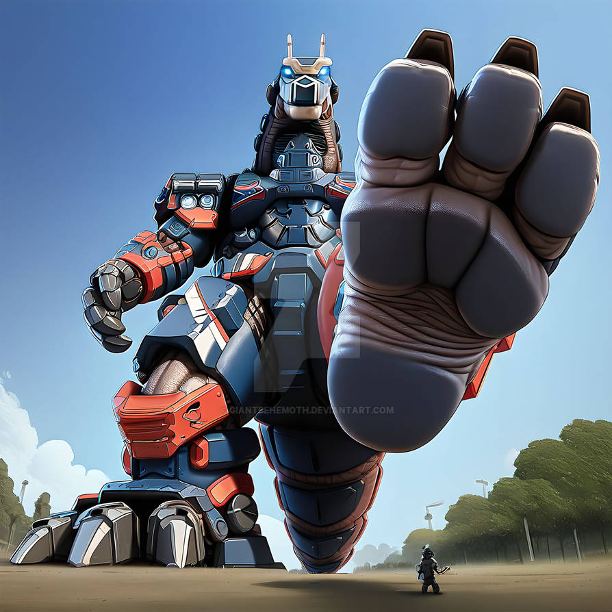 Garon Deviantart Earth Garon: Stomp Attack by GiantBehemoth on DeviantArt
