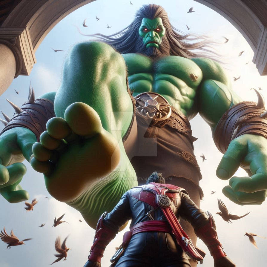 Giant Rouge Stomp Giant Stomp by GiantBehemoth on DeviantArt