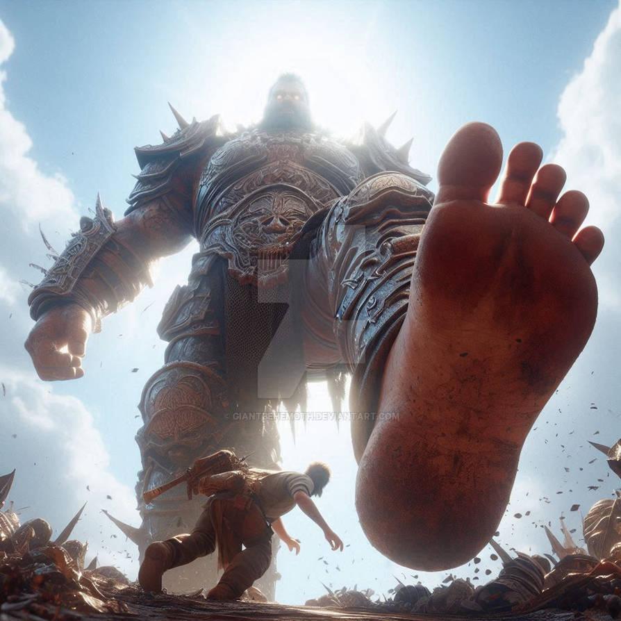 Giant Rouge Stomp Giant's Final Stomp on Innocence by GiantBehemoth on DeviantArt
