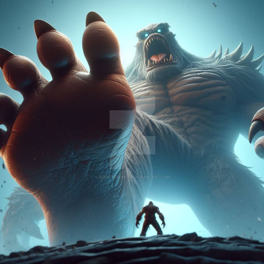 Giant Rouge Stomp Monster Stomp by GiantBehemoth on DeviantArt