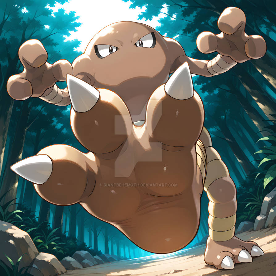 Hitmonkee Hitmonlee by GiantBehemoth on DeviantArt